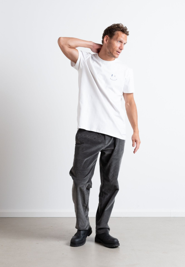Patrick organic tee, hvit - Image 3