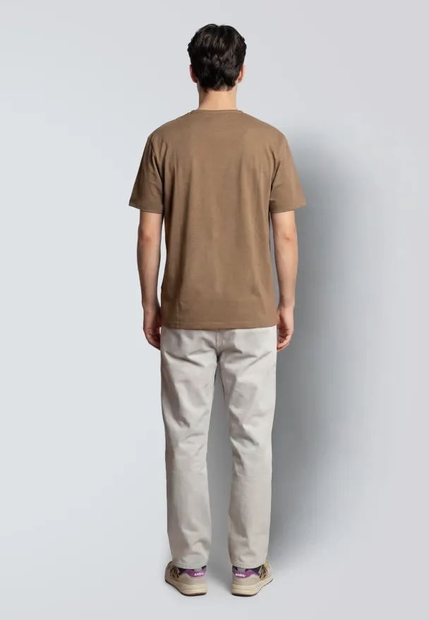 Patrick organic tee, brun - Image 2