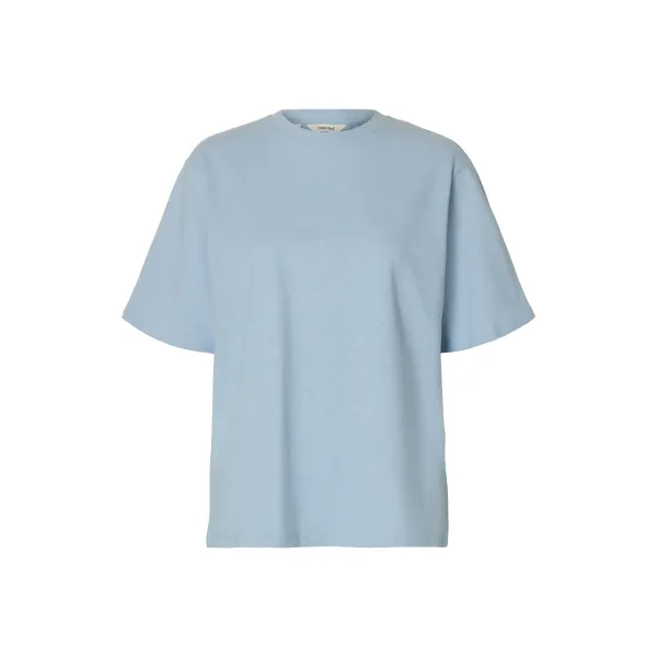 Ada Linen Tee Blue