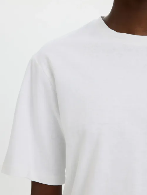 Ada Linen Tee White