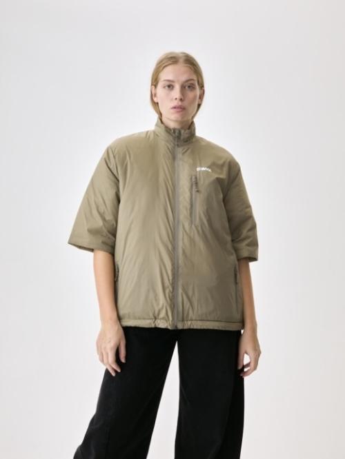 Strata Plain Jacket Moss Green