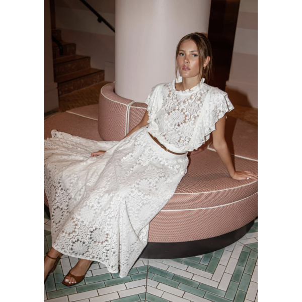 Astrid Skirt - Chantilly Lace