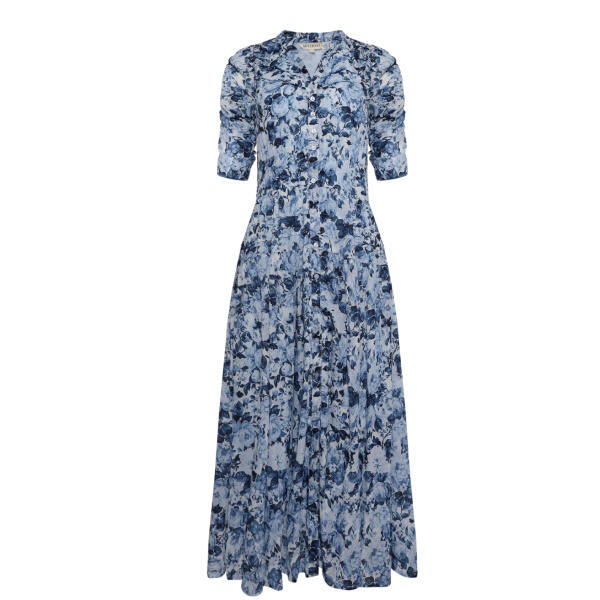 Fabienne Dress - Bleu De France