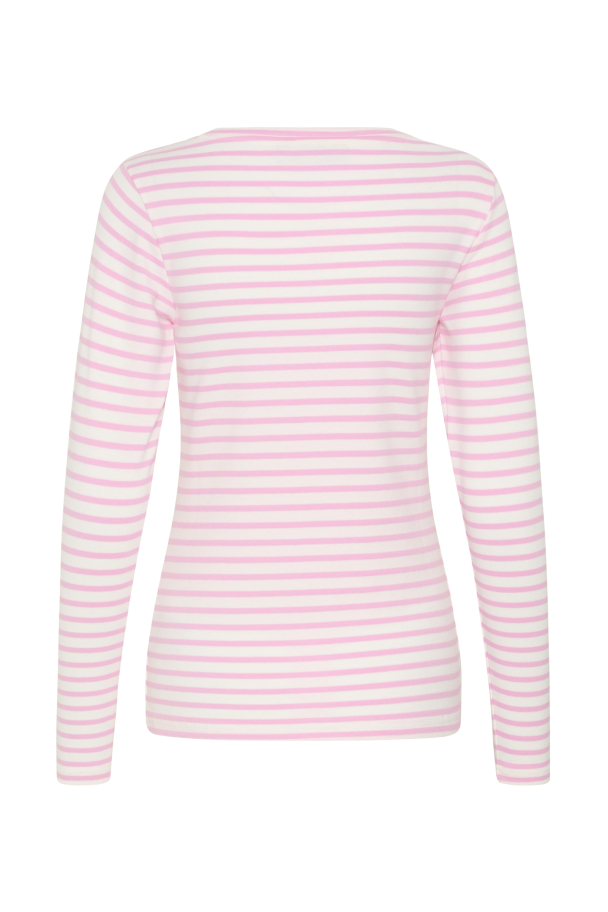 Liddy Topp Lys Rosa/hvit - Image 2