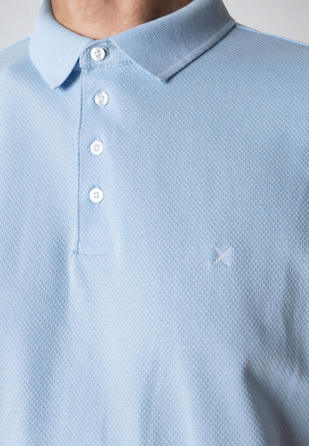 Silkeborg stretch polo, lys blå - Image 4