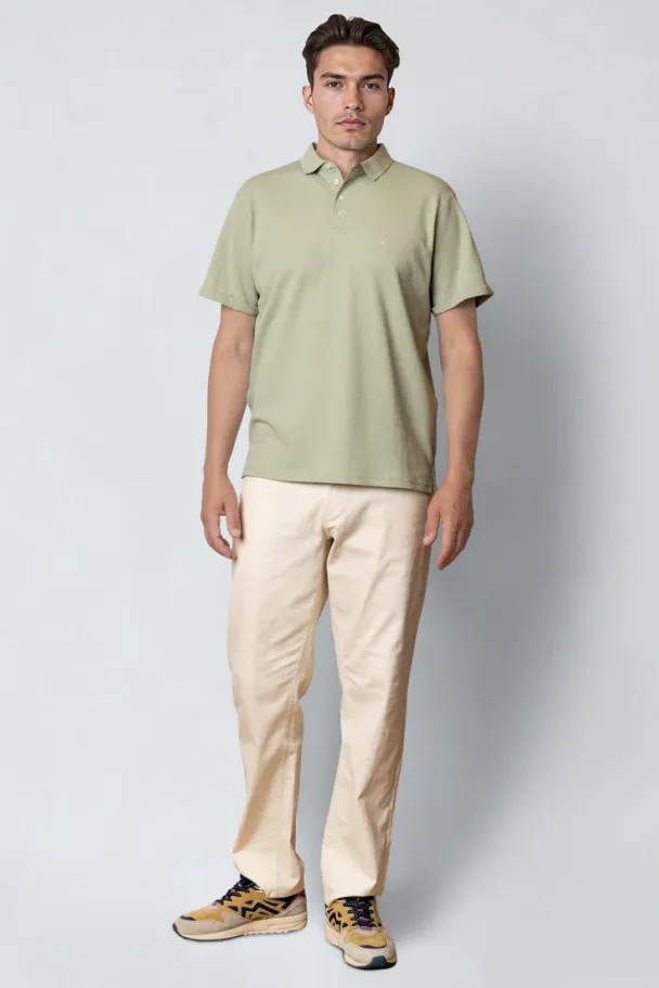 Silkeborg stretch polo, grønn - Image 2