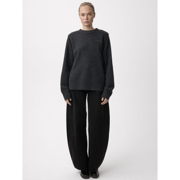 Dive Open Back V Sweater Rocky