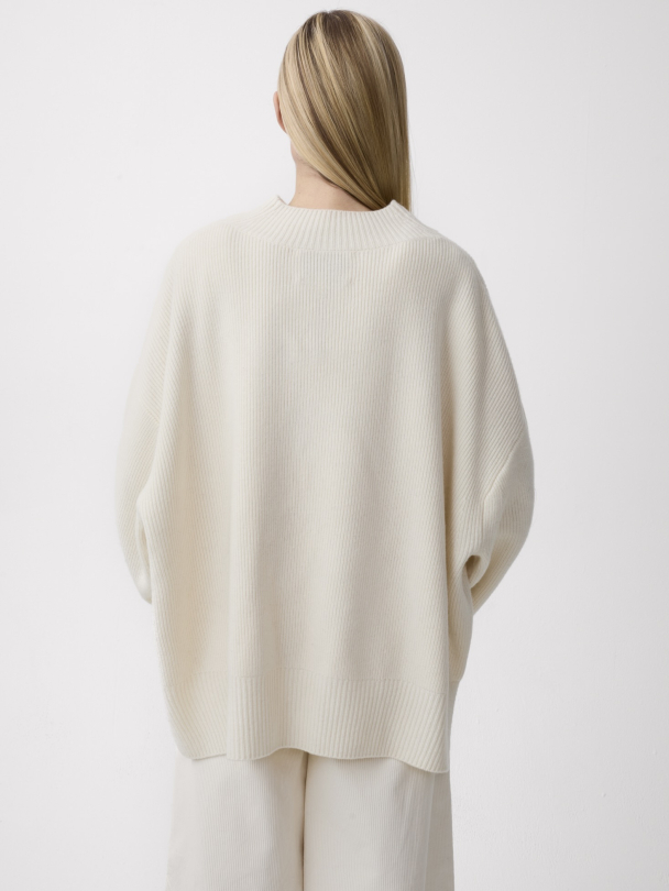 Frame Oversized Sweater Eggwhite - Image 2