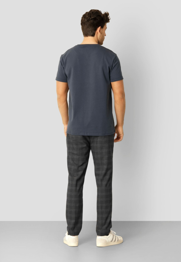 Basic Organic t-shirt, navy - Image 3
