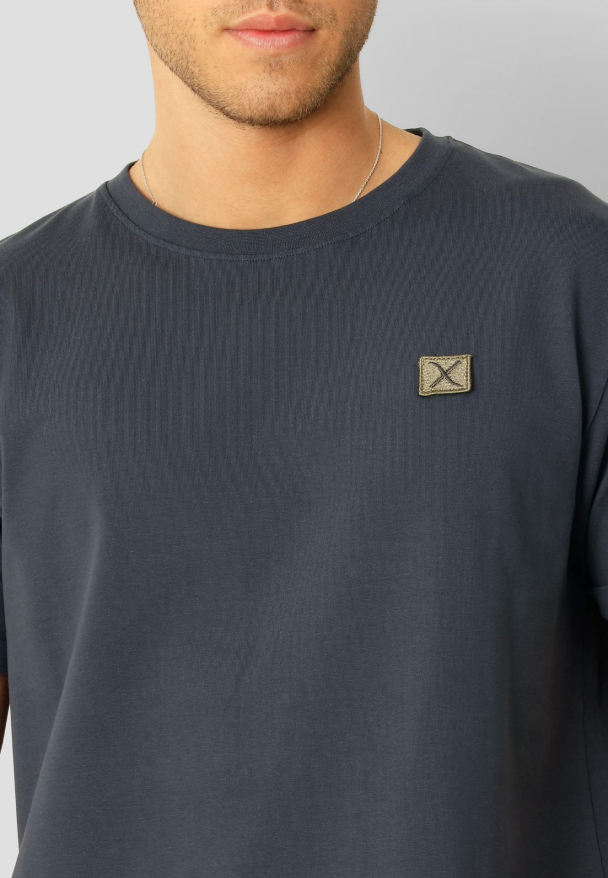 Basic Organic t-shirt, navy - Image 4