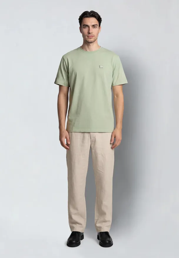 Basic Organic t-shirt, grønn - Image 5