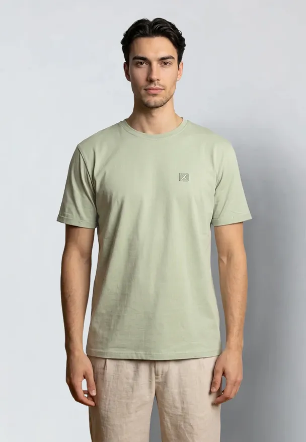 Basic Organic t-shirt, grønn - Image 1