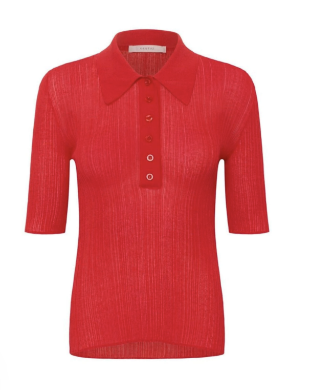 Clene Top - Tomato