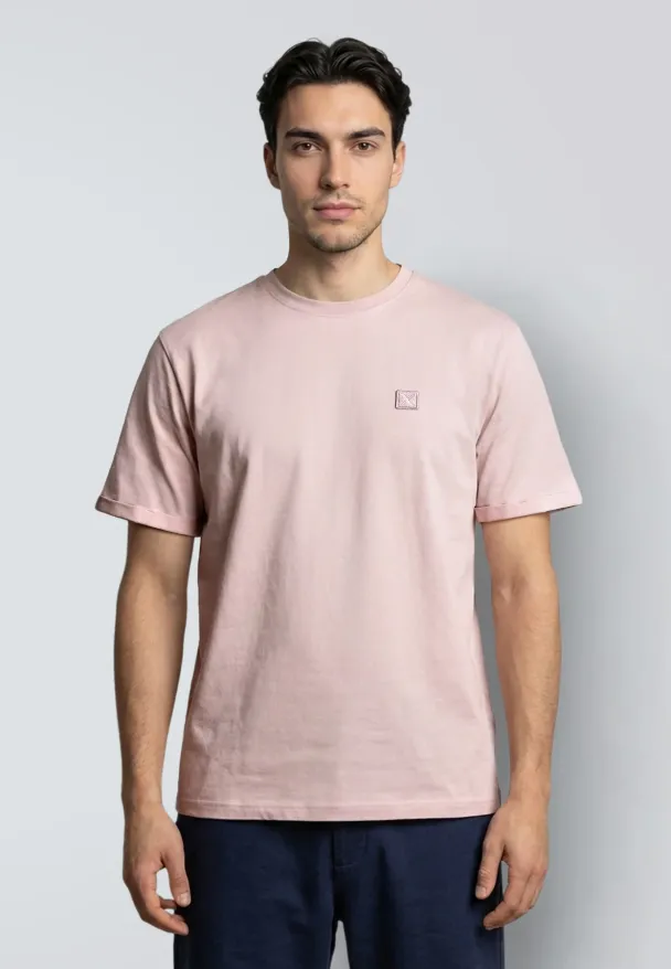 Basic Organic t-shirt, rosa - Image 1