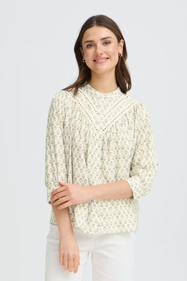 FRHita bluse, grønn - Image 1