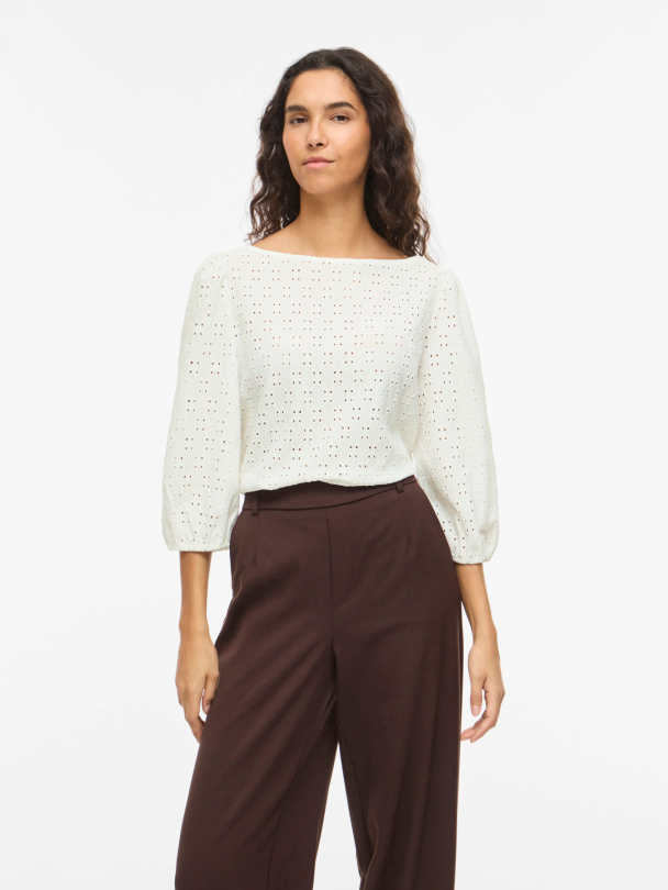 VIFRIMA BOAT NECK 3/4 TOP/TES - Image 2