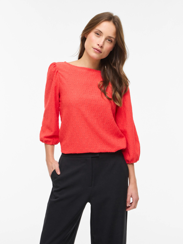 VIFRIMA BOAT NECK 3/4 TOP/TES - Image 3