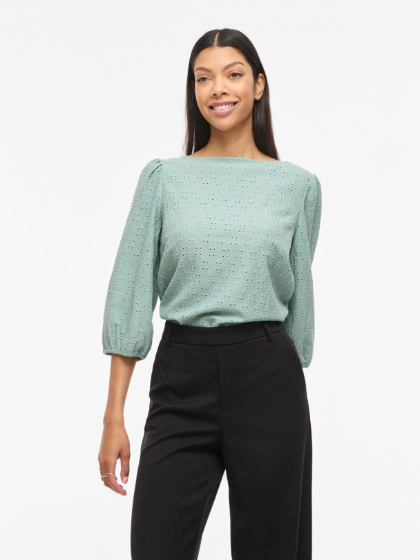 VIFRIMA BOAT NECK 3/4 TOP/TES - Image 4