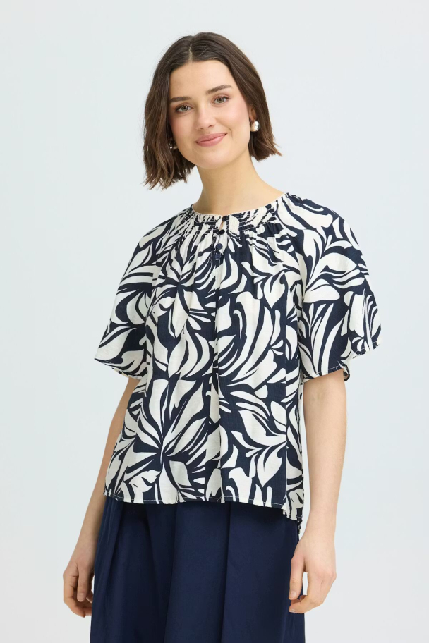 FRAriana bluse, blå - Image 1