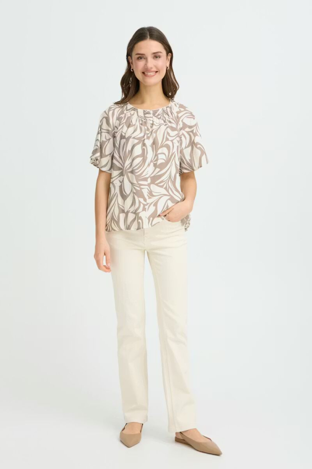 FRAriana bluse, brun - Image 2
