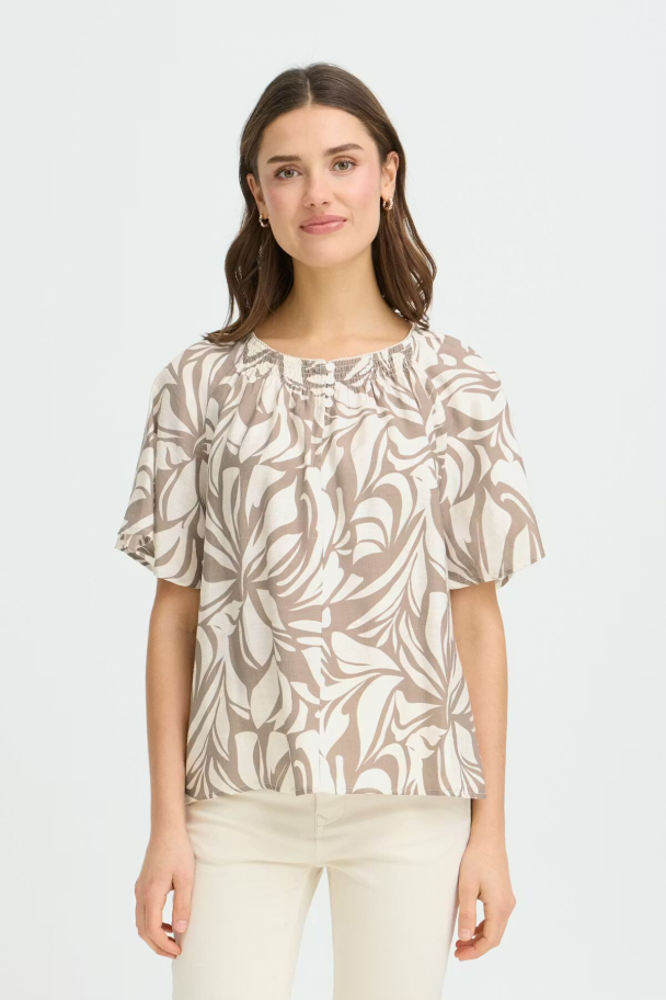FRAriana bluse, brun - Image 3