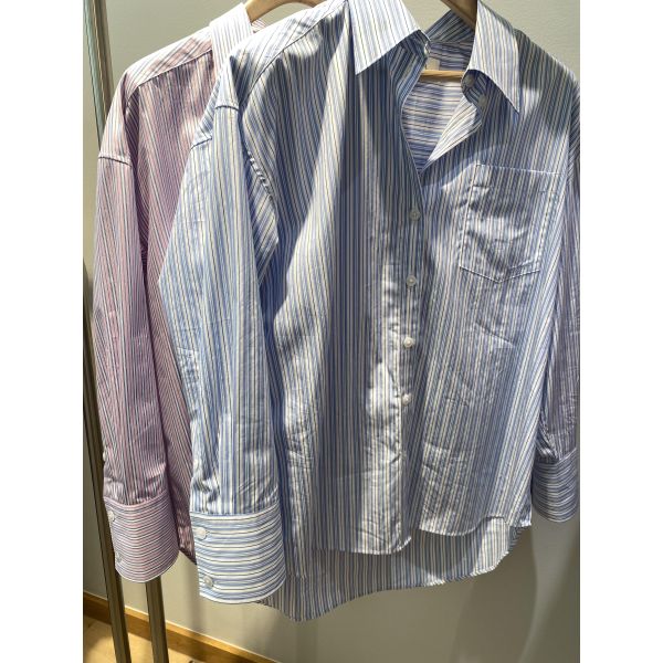 Hotel Amour Oversize Shirt Blue