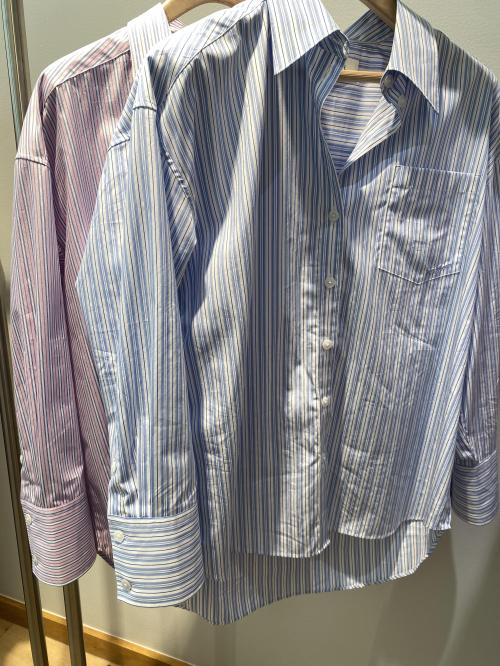 Hotel Amour Oversize Shirt Blue