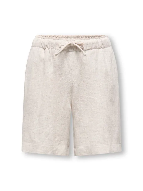 Siesta Linnenblend Shorts  - Image 3