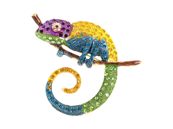 Kameleon - Brosje/n&aring;l