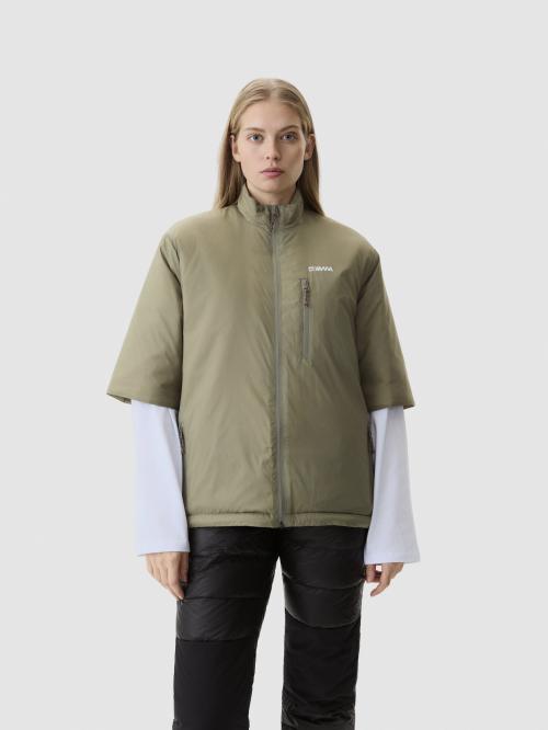 Strata Plain Jacket Moss Green