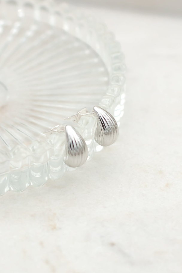 Daria Drop Earrings Silver - Image 1
