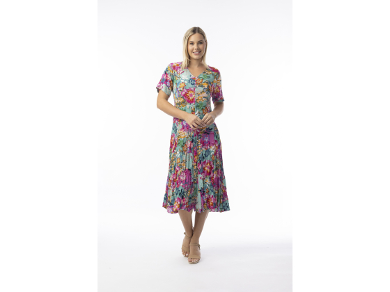 ORIENTIQUE Selaron Dress Codet Short Sleeve 91273