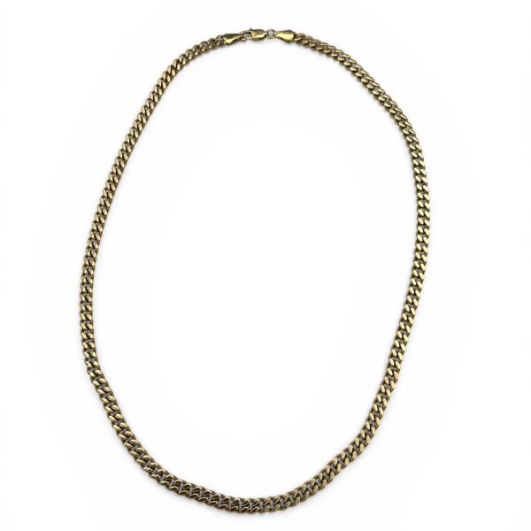 Vinnie st&aring;lkjede, forgylt st&aring;l