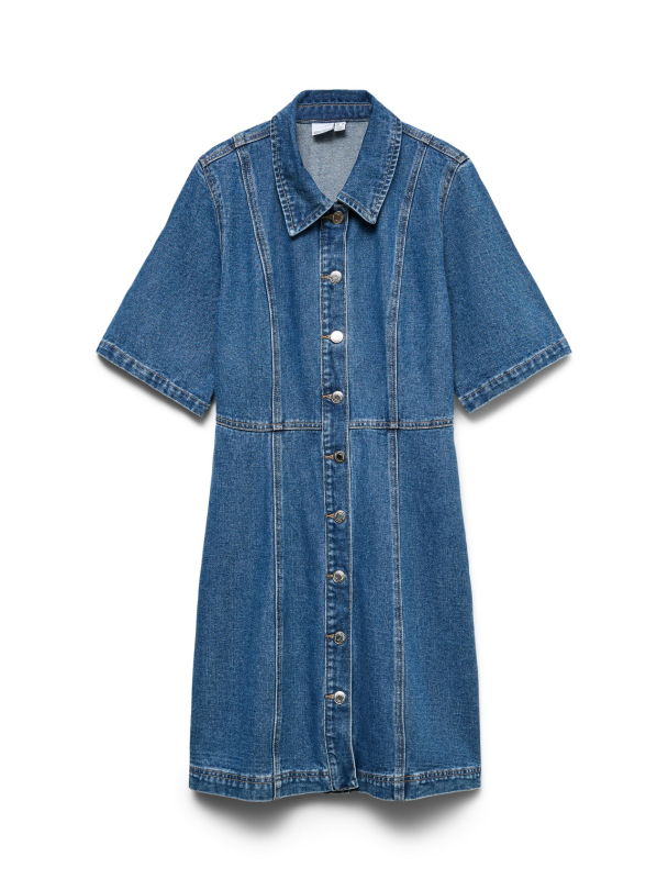 Daisy Denim Dress - Image 5
