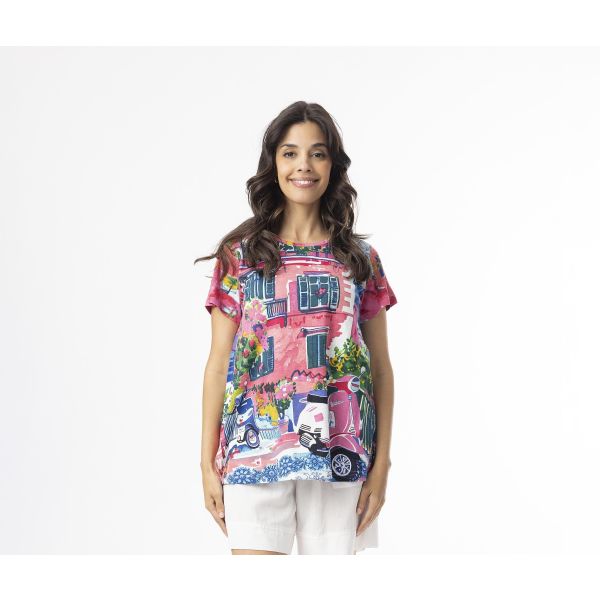 ORIENTIQUE T-Shirt Scooter 23097S