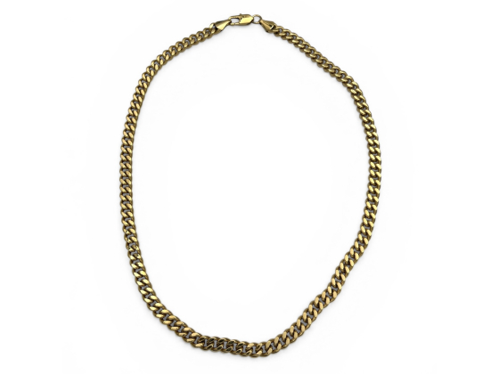 Elliot st&aring;lkjede, forgylt st&aring;l