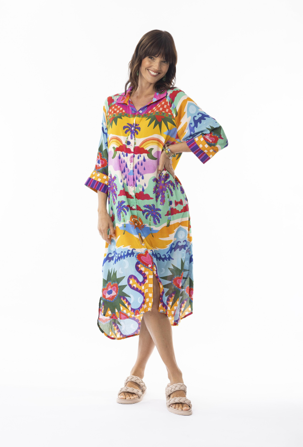 ORIENTIQUE Briana Dress 30128