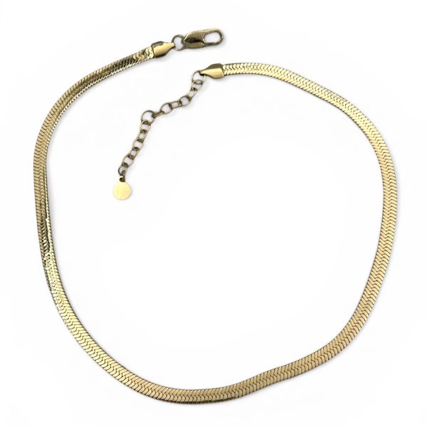 Jesse st&aring;lkjede, forgylt st&aring;l