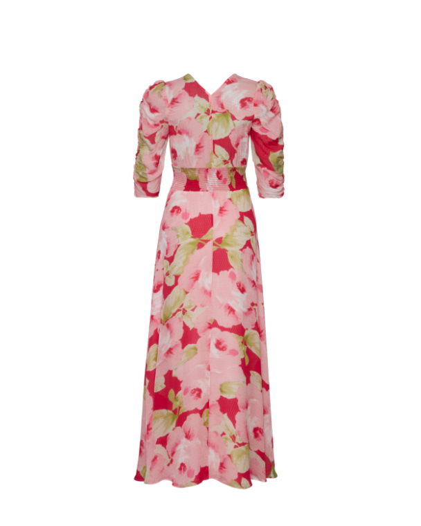 Dotted Georgette Button-Down Dress - Romance  - Image 2