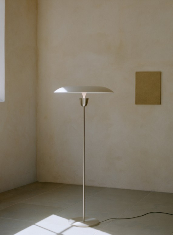 Kantarell Gulvlampe Nikkel - Image 2