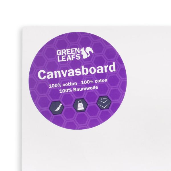 Maleplate 20x20cm Greenleafs