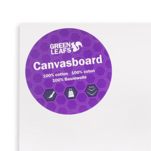 Maleplate 20x20cm Greenleafs