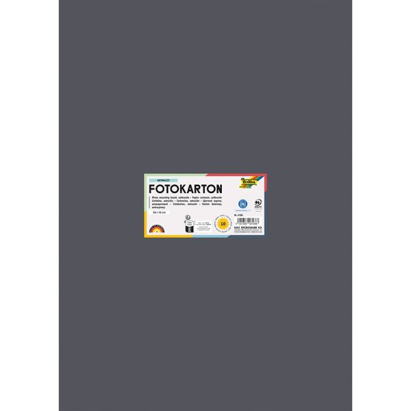 KARTONG 50X70 300G – 88 Antrasitt