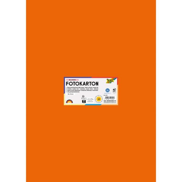 KARTONG 50X70 300G – 41 Lys Orange