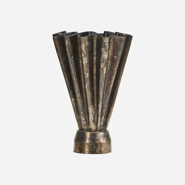 HD, 2C, Vase, HDFlood, Antique Brown  - Image 1
