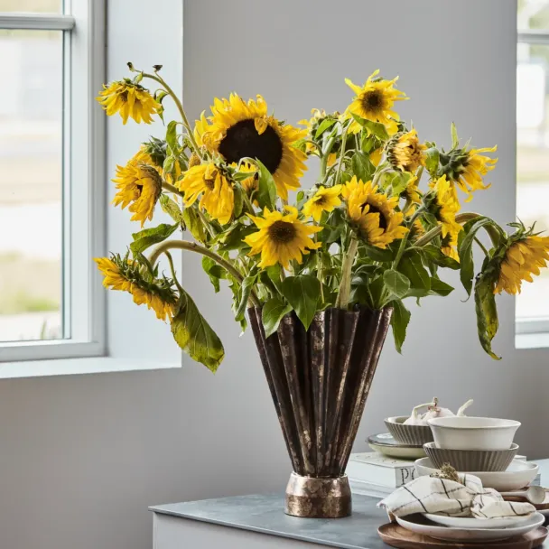 HD, 2C, Vase, HDFlood, Antique Brown  - Image 4