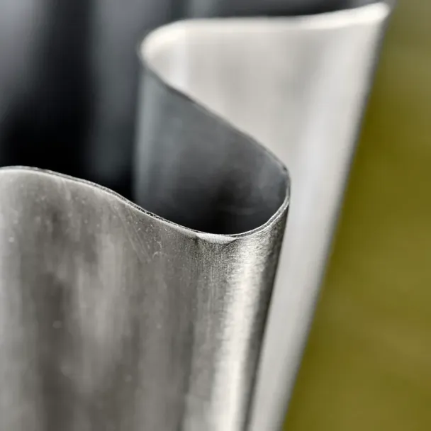 HD, 2C, Vase, HDFlood, Brushed Silver finish  - Image 3