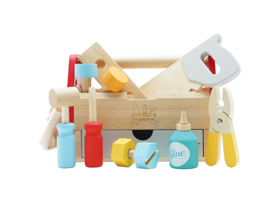 Verkt&oslash;ykasse og verkt&oslash;y i tre