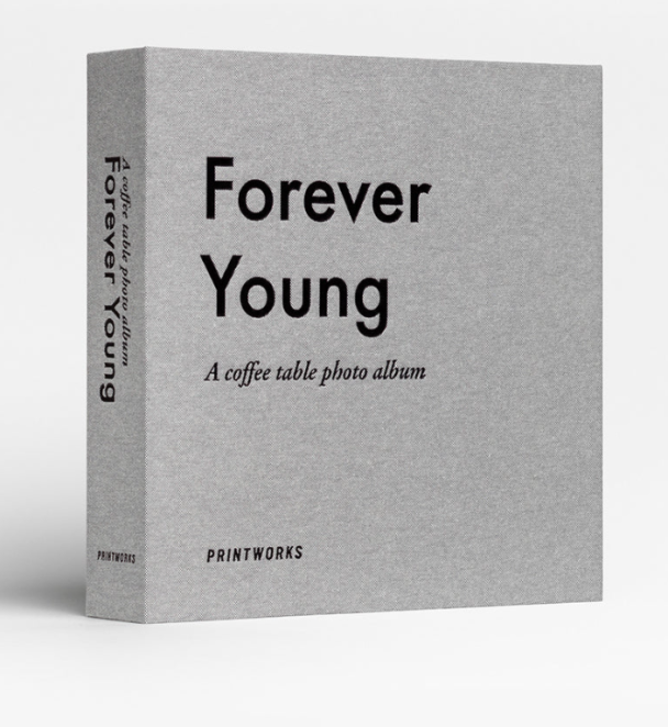 Fotoalbum "Forever Young" Grå - Image 1
