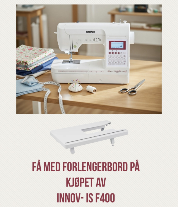 Kampanje Brother Innov-is F400 symaskin - Image 4